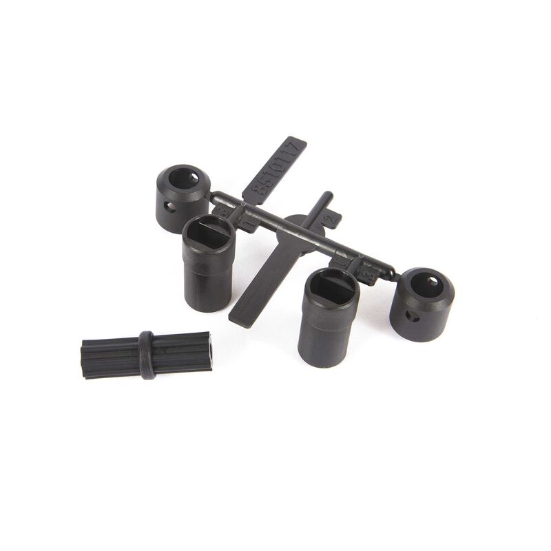 Axial WB8 V2 6x6 Driveshaft Set Short - RC-Zubehoer