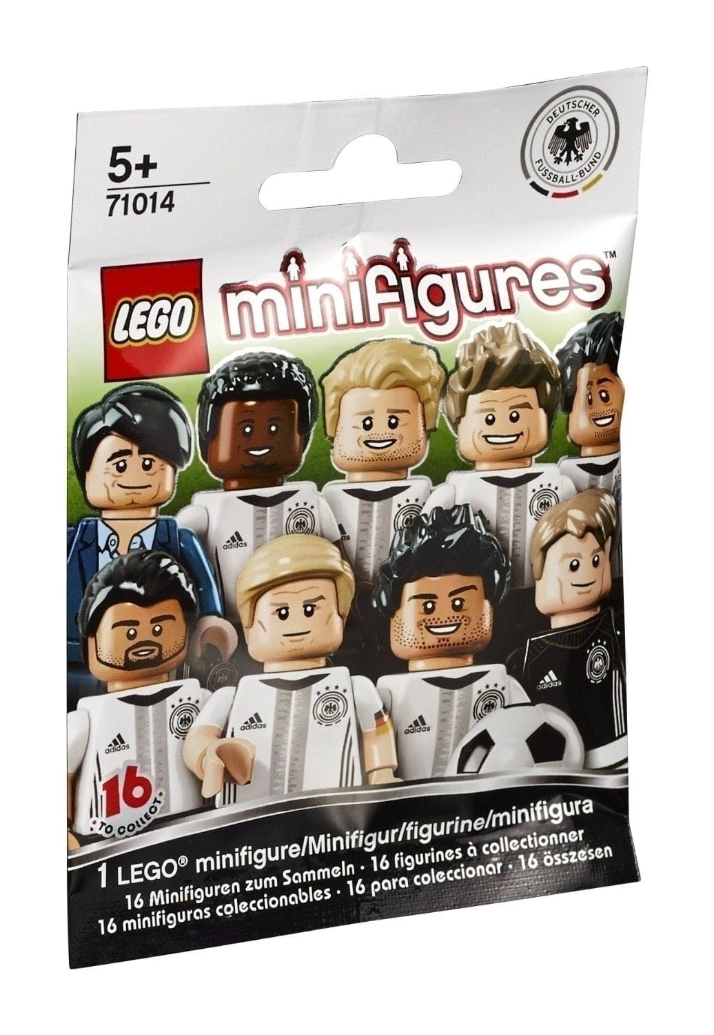Lego Minifigur Thomas Müller Nummer 13 1 Stück DFB Die Fußball Mannschaft Limitiert