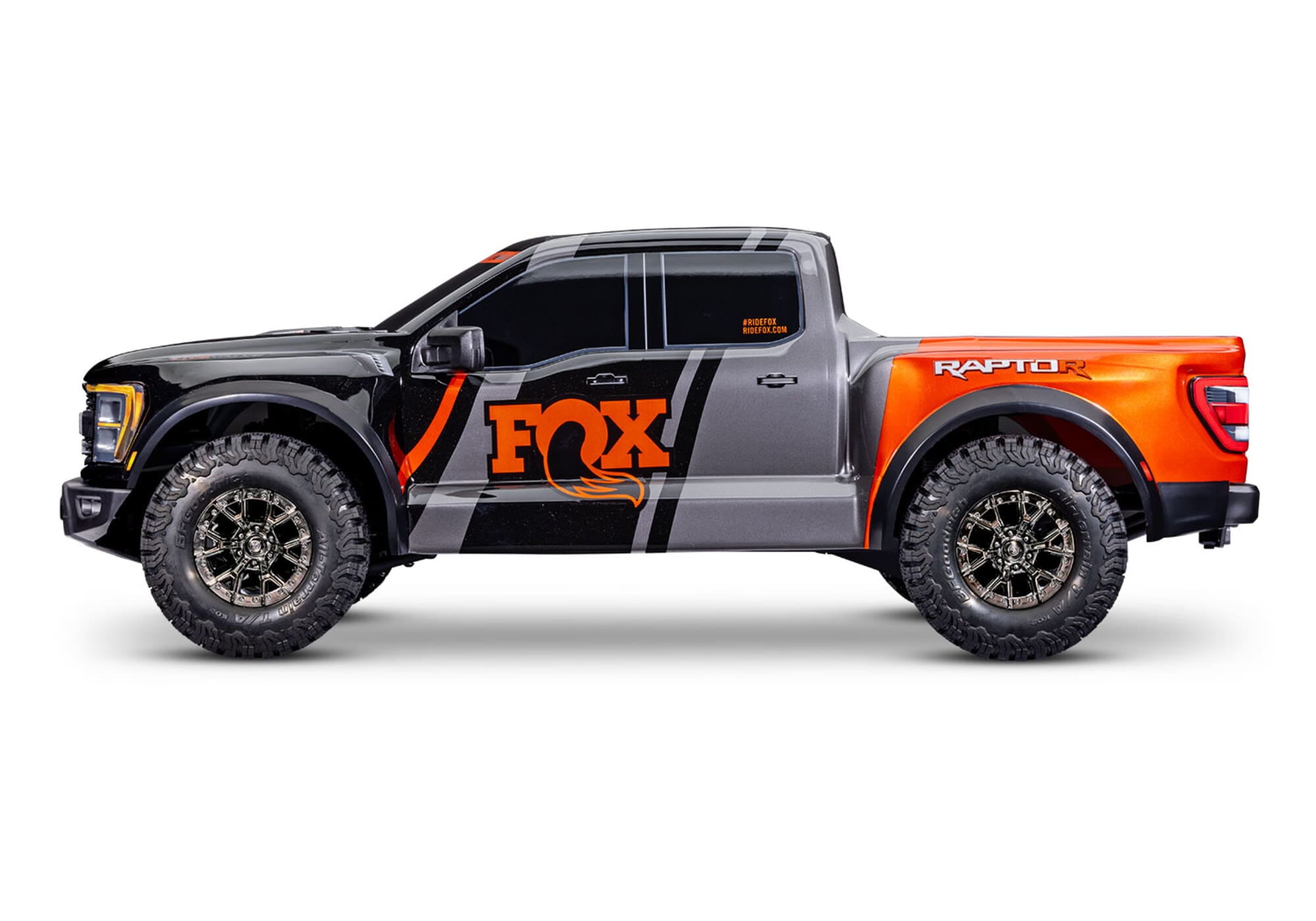 Traxxas Ford Raptor R 4x4 Ultimate RTR Brushless RC Truck Fox Schwarz