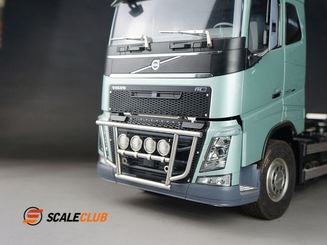 ScaleClub 1_14 Front-Lampenbuegel mit Lampen aus Metall fuer VOLVO - RC-Zubehoer