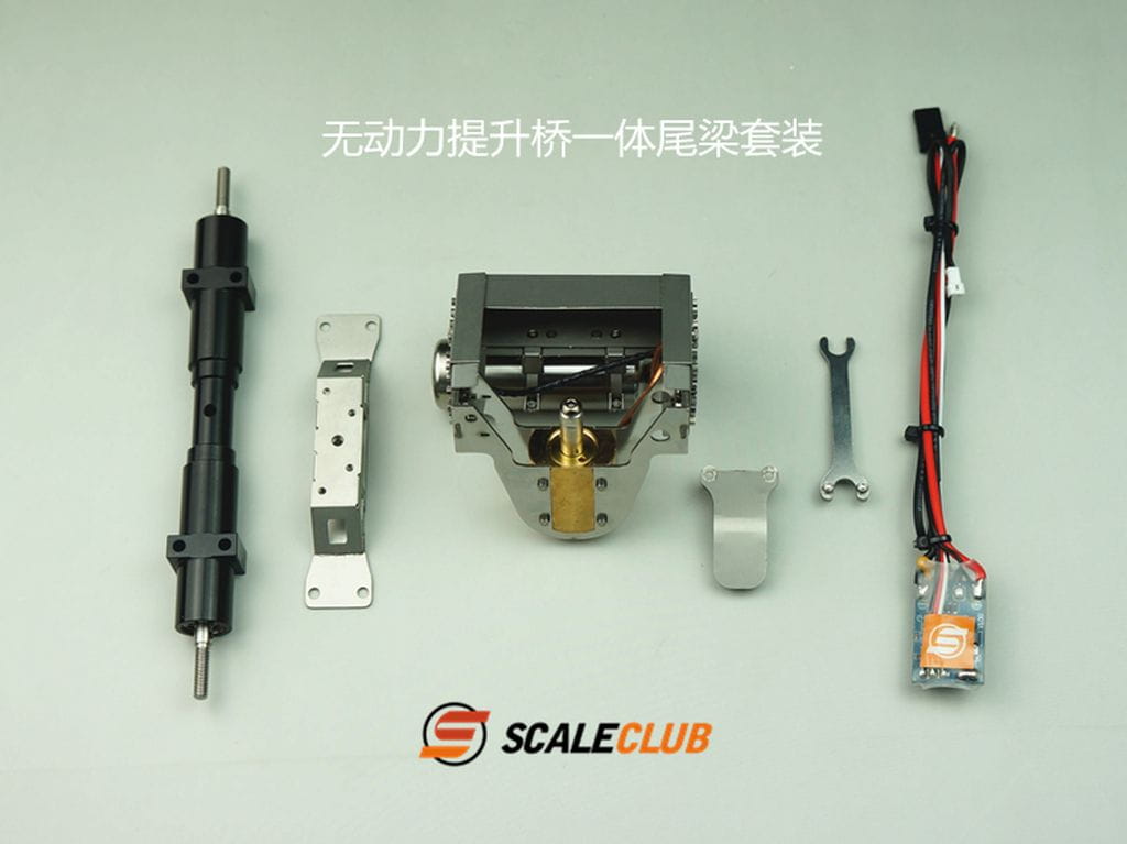ScaleClub 1_14 Liftachse hydraulisch SCANIA fuer nichtangetriebene Achs - RC-Zubehoer