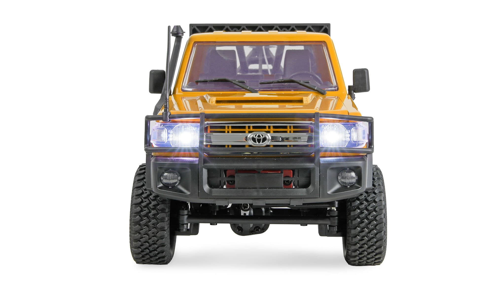 Amewi Toyota Land Cruiser RC Crawler Abschleppwagen 4WD 1_12 RTR gelb - Art_-Nr. 22752