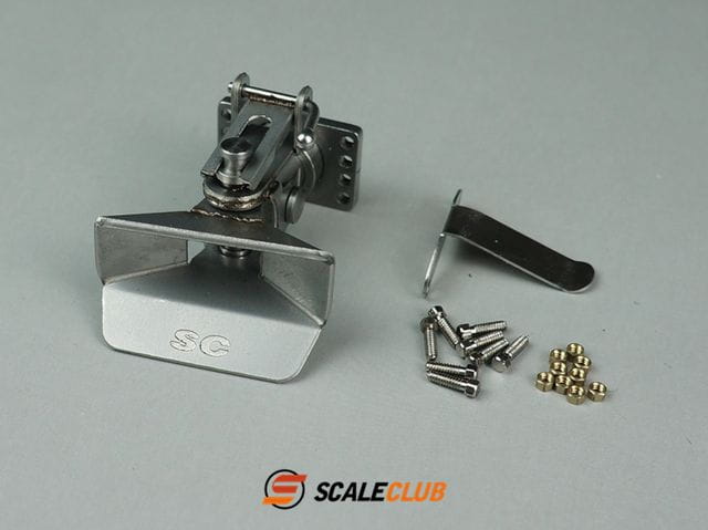 ScaleClub 1:14 Anhängerkupplung Edelstahl