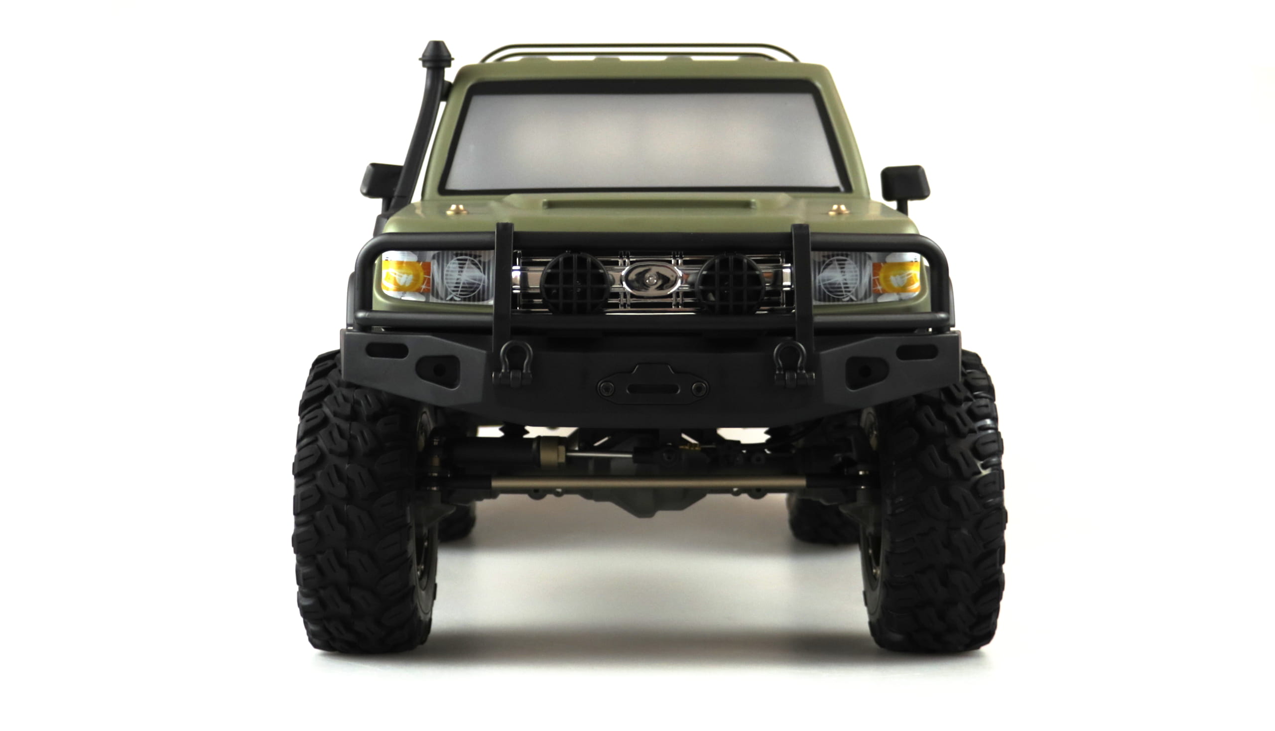 Amewi RC Scale Crawler AMXRock RCX8PS Pick-Up 1:8, RTR Militär grün