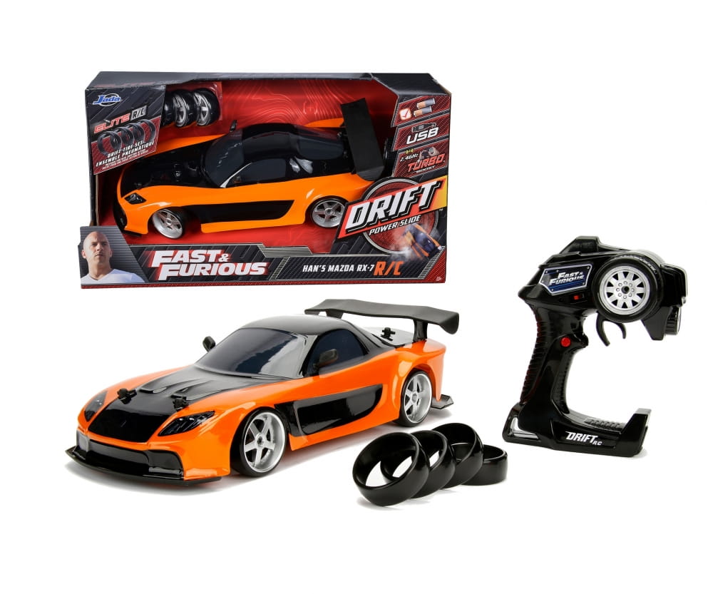 Jada Fast Furious RC Drift Mazda RX 7 1 10