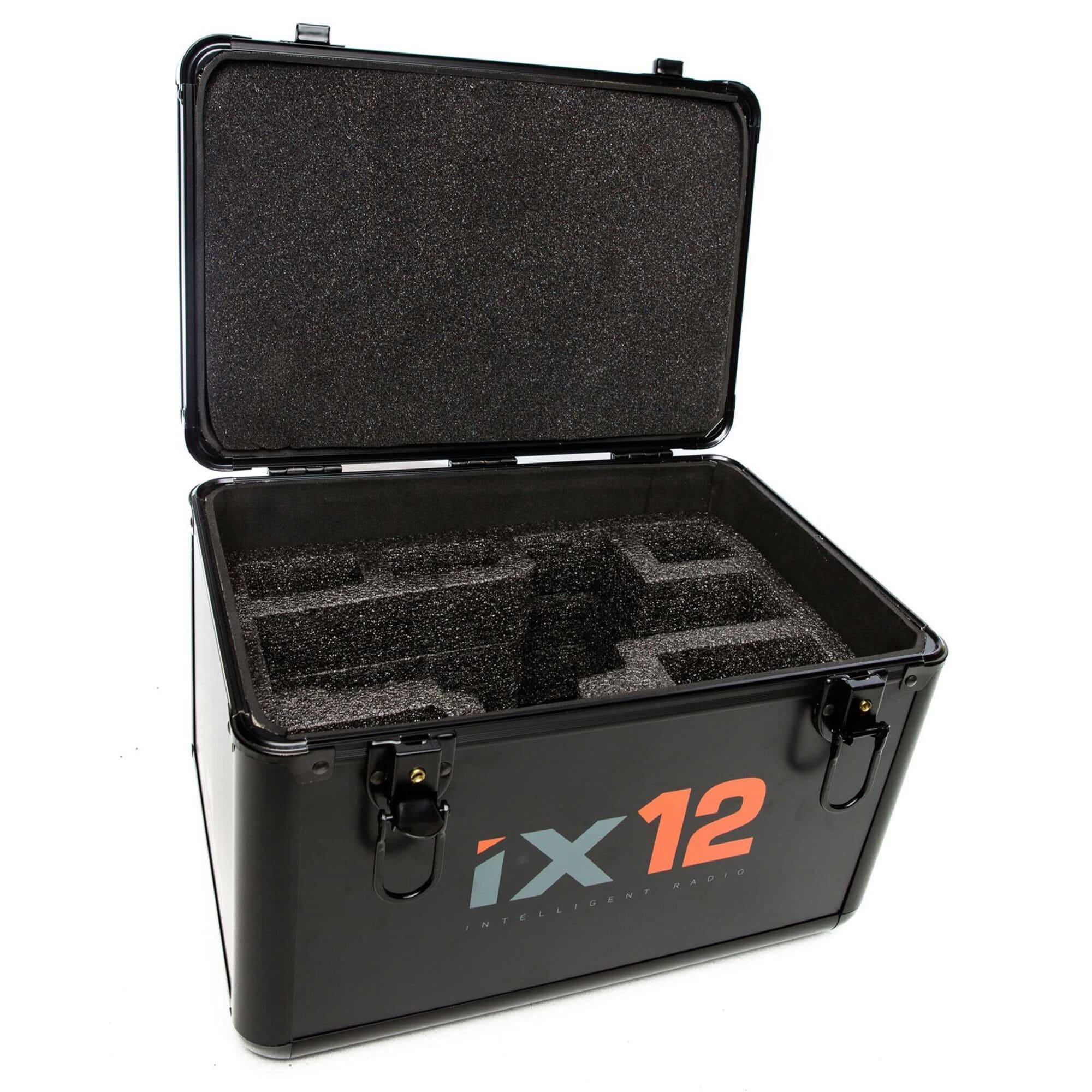 Spektrum iX12 Aluminium Sender-Koffer fuer RC Fernsteuerung