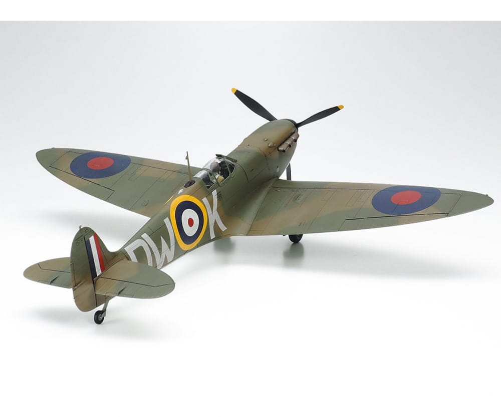 Tamiya 1:48 Brit. Supermarine Spitfire Mk.I Flugzeug Plastik Modellbau Bausatz
