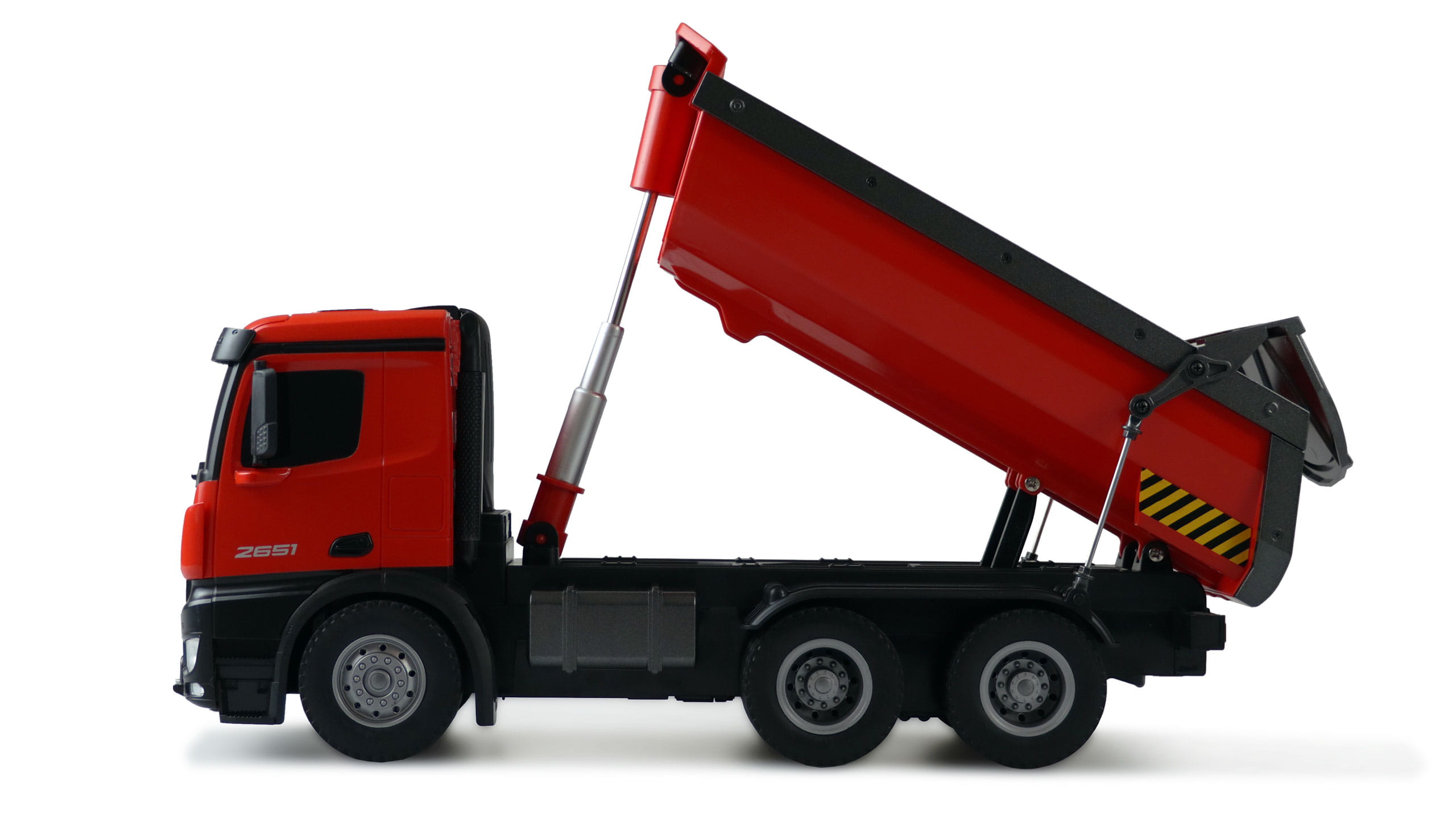 Amewi Mercedes-Benz Arocs LKW Kipper 2,4GHz RTR 1:18 rot