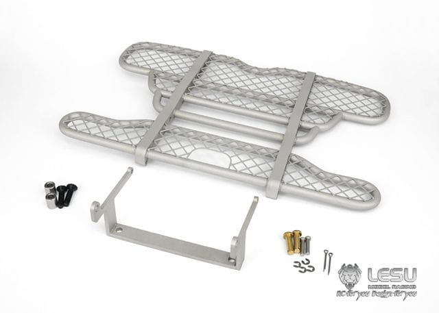 Lesu 1_14 Rammschutz hoch V2A mit Gitter - RC-Zubehoer