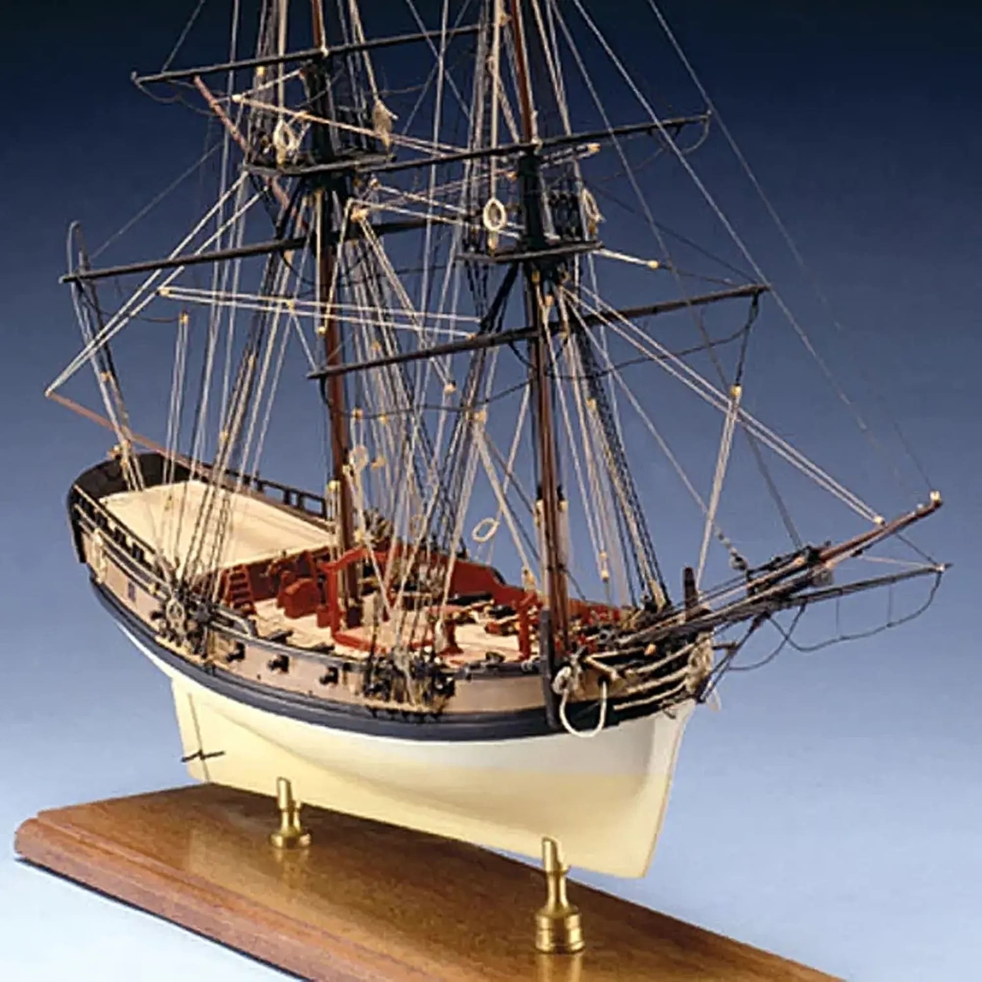Model Shipways Fair American 1_48 historischer Holzschiff-Standmodellbausatz einer amerikanischen Br