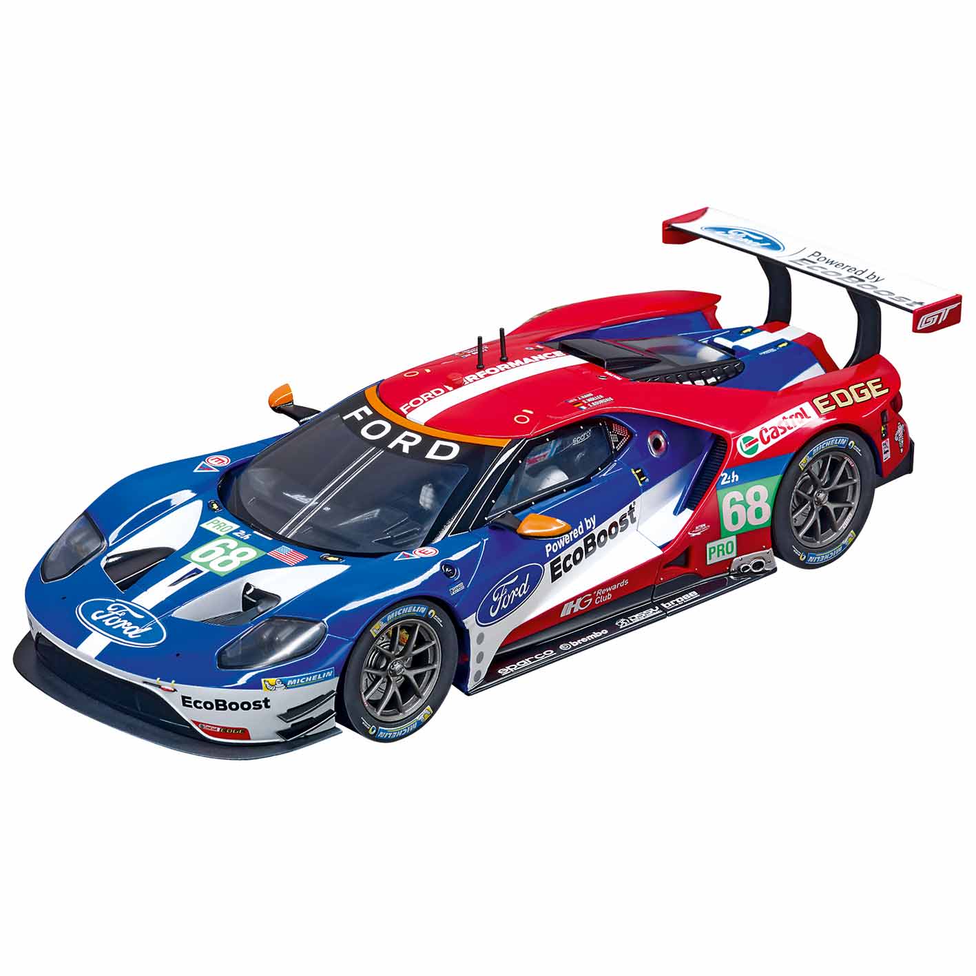 Carrera 124 Digital Ford GT Race Car No. 68 Slotcar Carrera 124 Digital Ford GT Race Car No. 68 Slotcar