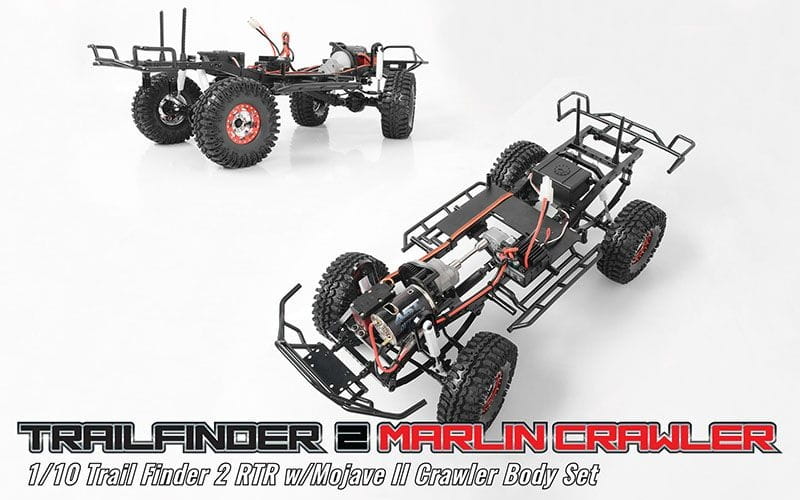 RC4WD Crawler Marlin Crawler TrailFinder 2 RTR w/Mojave II Craw.Karosserie