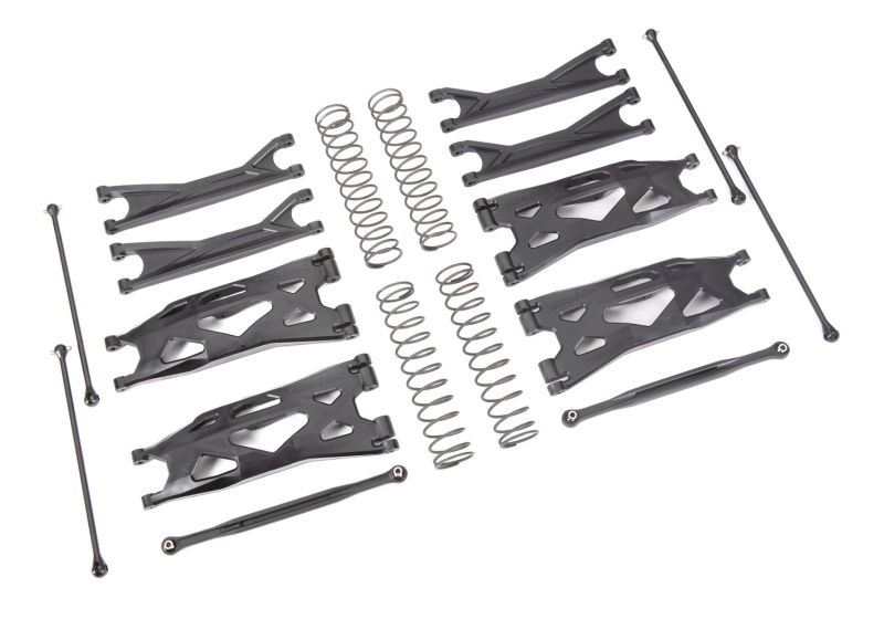 Traxxas Wide-X-Maxx-Kit schwarz Querlenker_ Spurstangen_ Wellen _Fed - RC-Zubehoer
