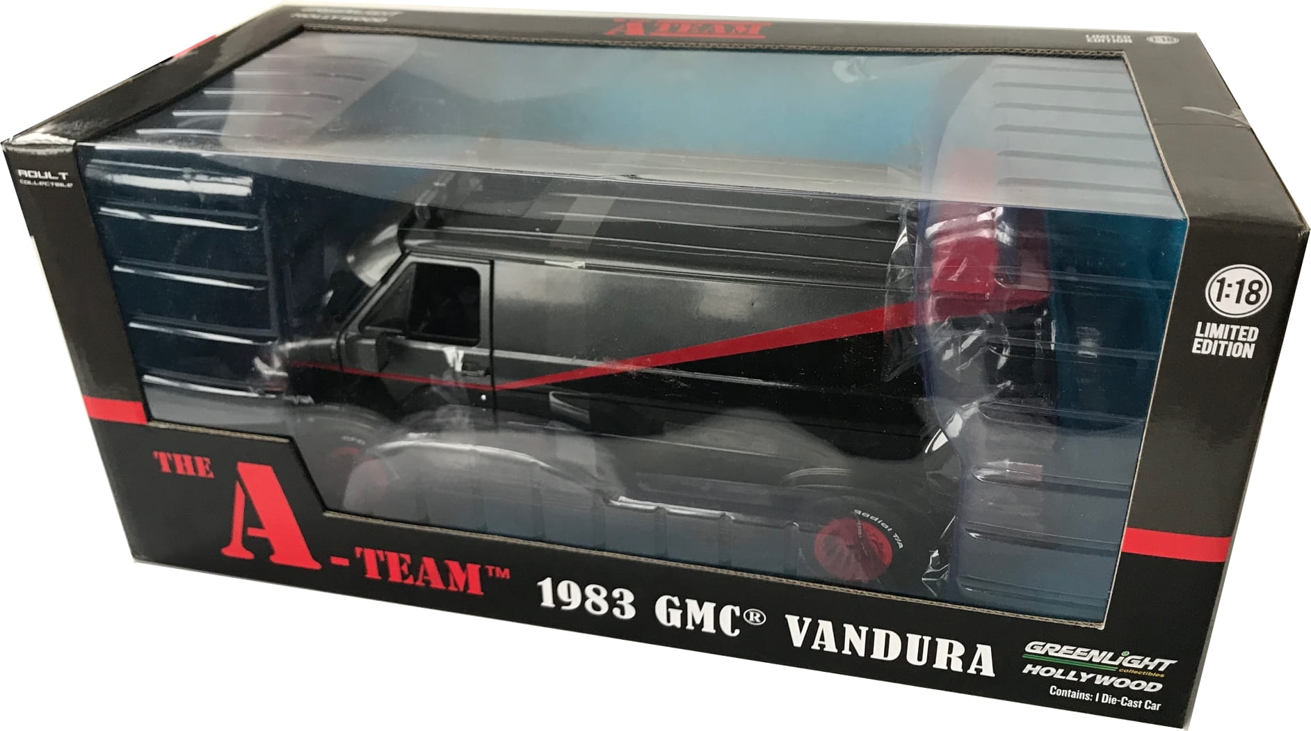 Greenlight The A-Team 1983 GMC Vandura Van 1_18 Modellauto