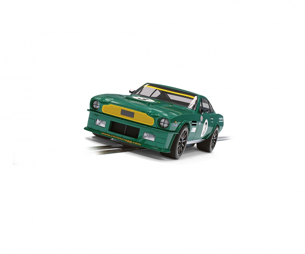 Scalextric Slotcar 1_32 Aston Martin V8 Scragg Racing HD Rennbahn Auto - RC-Zubehoer
