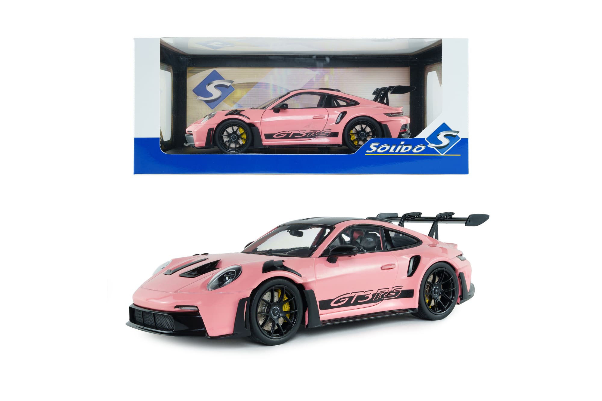 Solido Porsche 911 GT3 RS 2024 pink Modellauto 1_18
