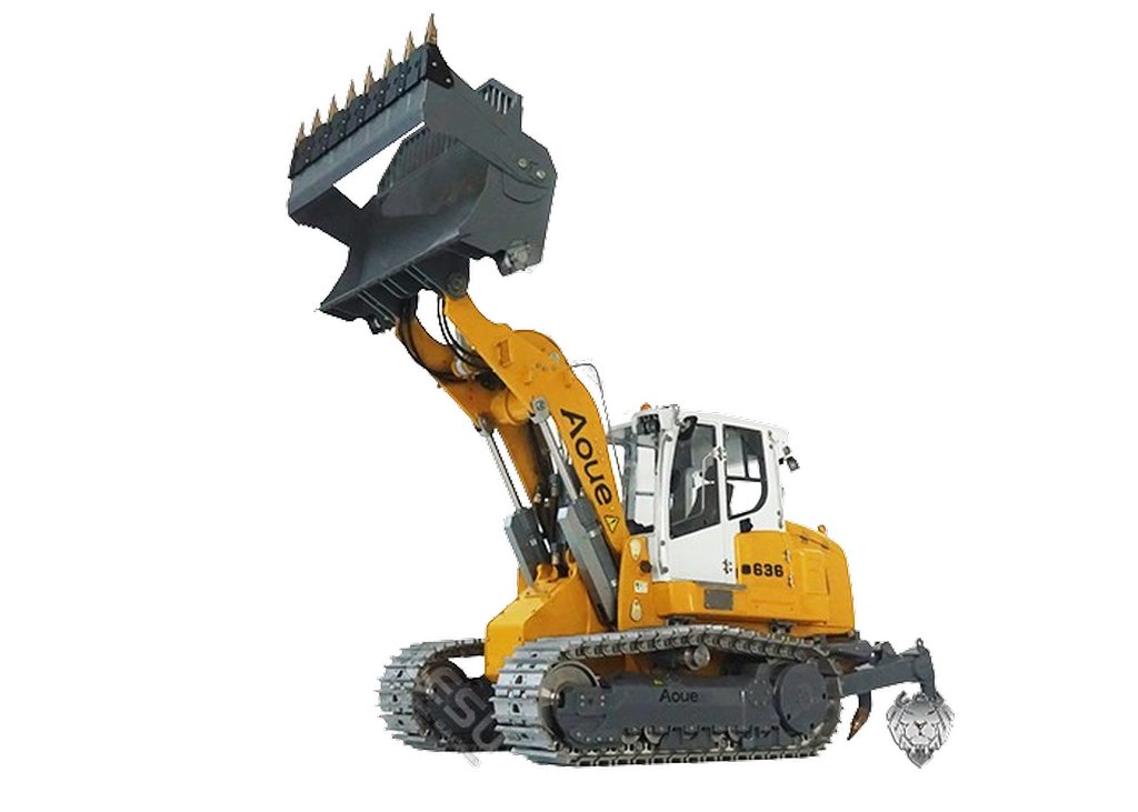 Lesu 1_14 Laderaupe L636R ARTR gebaut_ lackiert mit Aufreisser - RC-Zubehoer