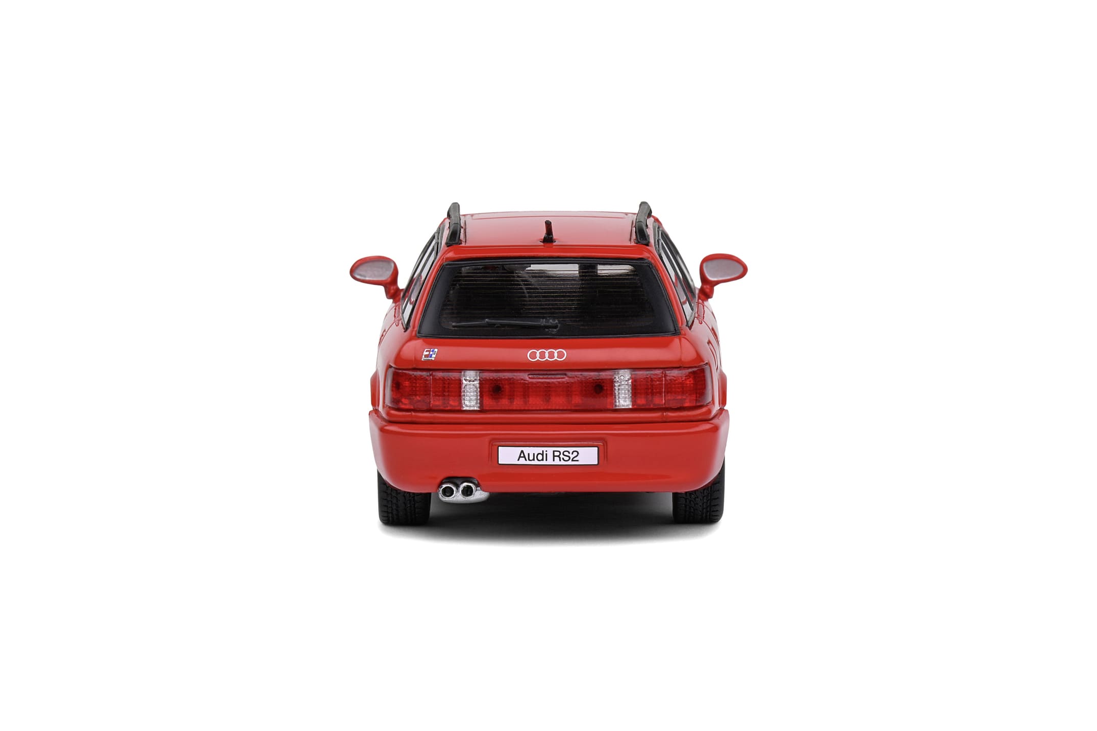 Solido 1_43 Audi RS2 Avant Modell 1995 Lazer Red Detailgetreue Nachbildung