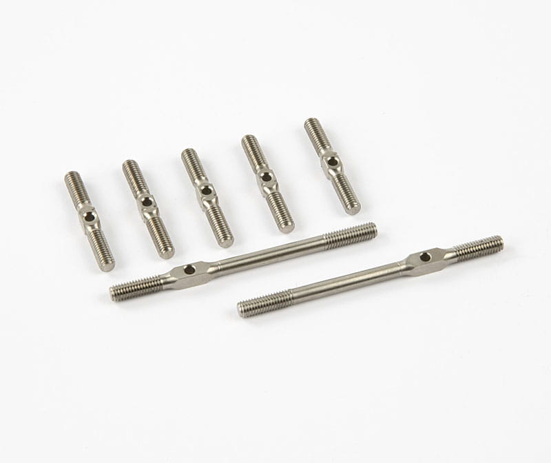 Robitronic Titan Gewindestangen _23mm - 48mm Set_ - RC-Zubehoer