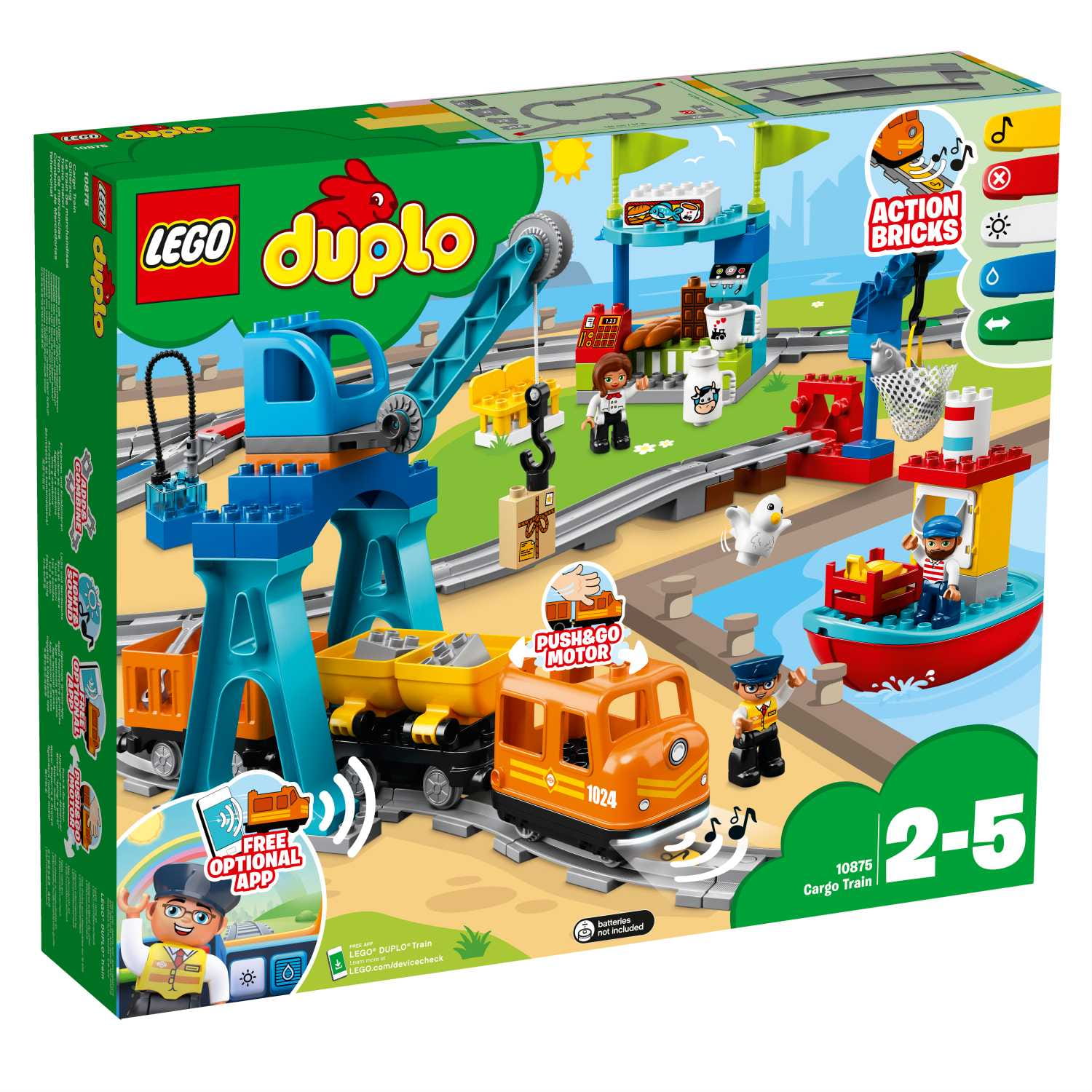 LEGO DUPLO Eisenbahn Güterzug