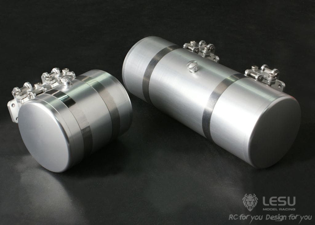 Lesu 1_14 US-Kraftstofftank rund 50mm lang - RC-Zubehoer