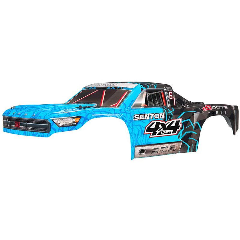 Arrma AR402247 Body Pntd Decal Trim Blue Senton 4x4 Mega - RC-Zubehoer