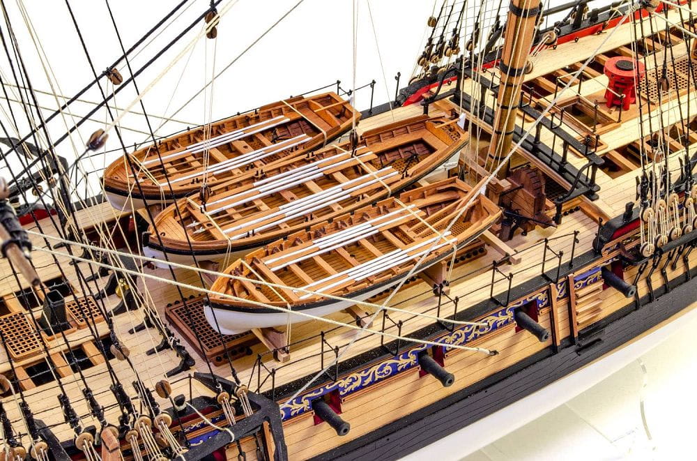 ms sphinx 1775 modellbausatz 1 64 MS Sphinx 1775 Modellbausatz im Massstab 1_64_ mit Laser-Cut Teilen und 3D-gedruckten Kanonen
