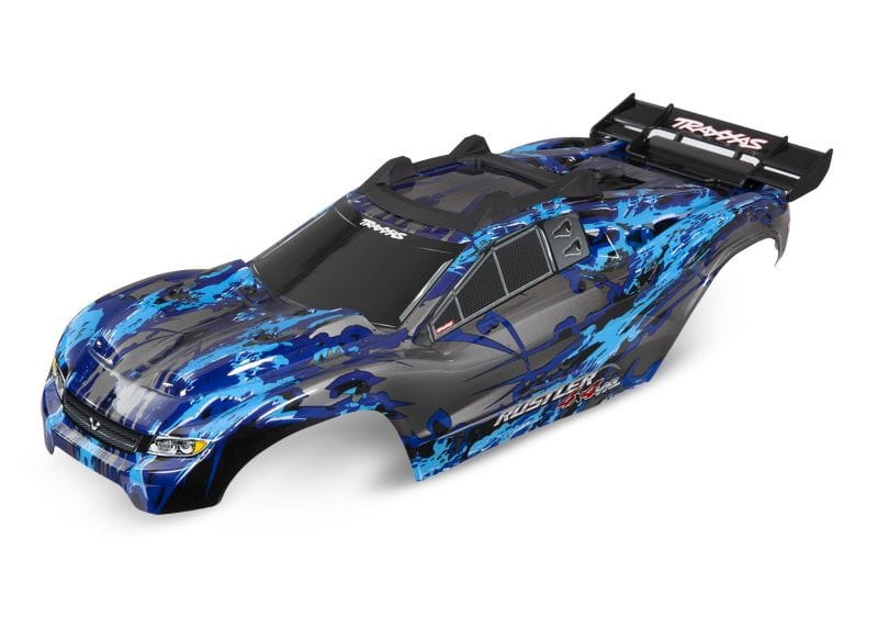 Traxxas Karosserie Rusler 4x4 VXL silber Traxxas Karosserie Rusler 4x4 VXL silber - RC-Zubehoer