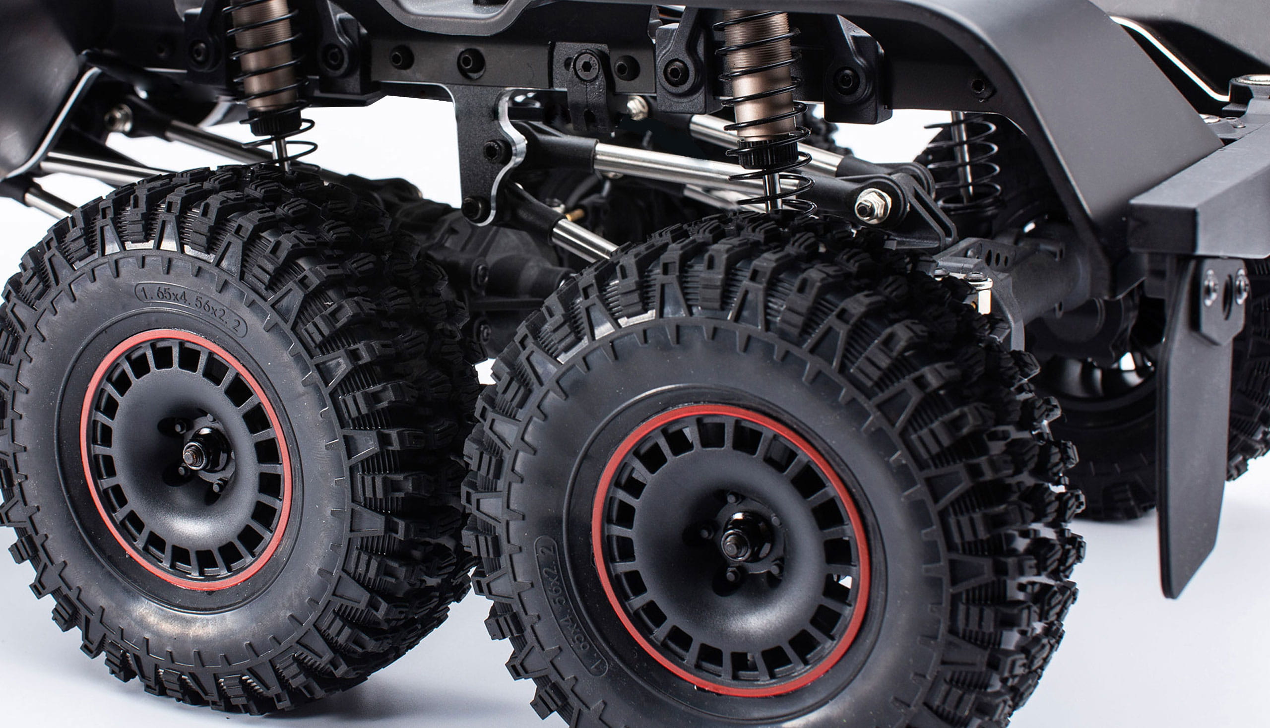 Amewi AMXRock RCX10.3B Scale Crawler 6x6 Pick-Up 1_10 ARTR grau - RC-Zubehoer