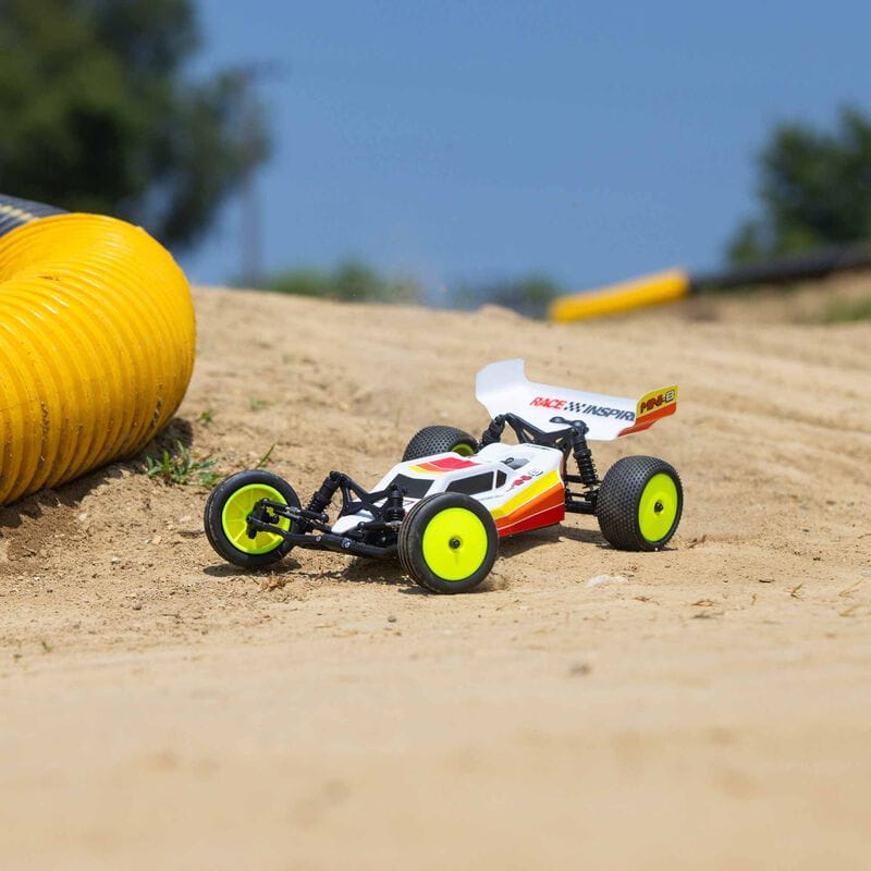 Losi RC Mini-B 2WD Buggy Brushless RTR 1:16 Rot