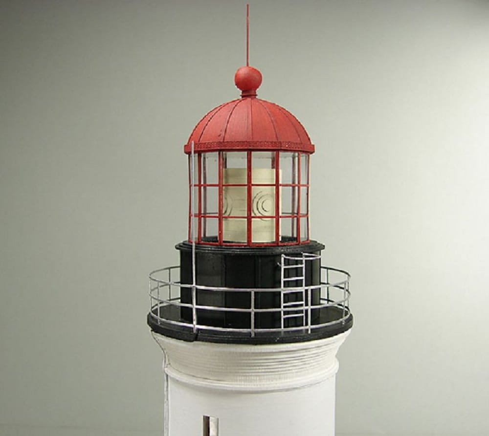 Shipyard Leuchtturm Sälskär Lighthouse Finnland 1868 1:72 Laser Kartonbausatz