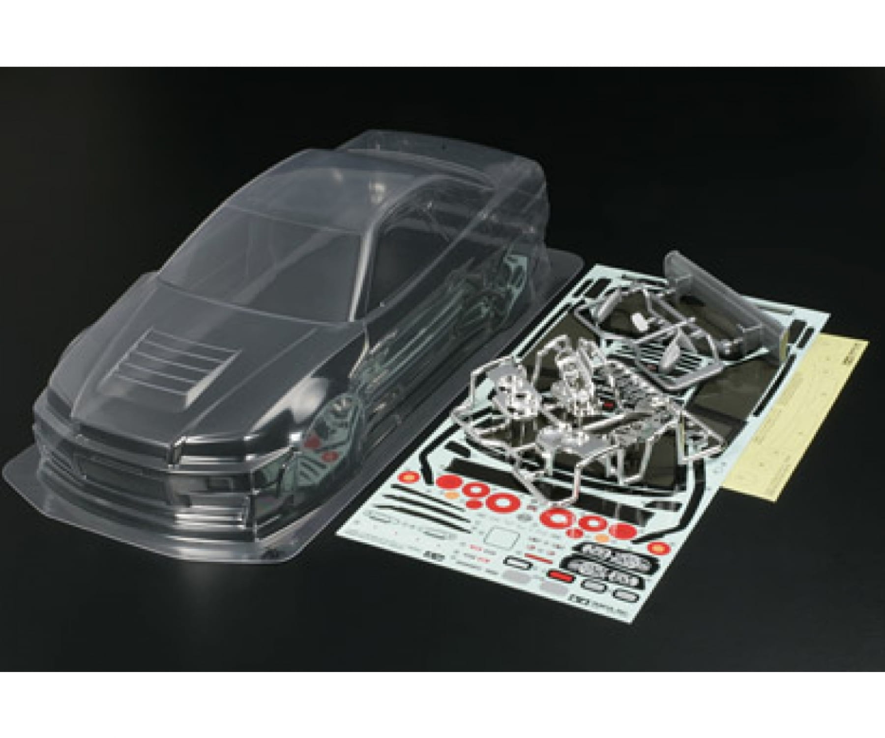 Tamiya NISMO R34 GT-R Z-Tuned Karosserie unlackiert 1_10