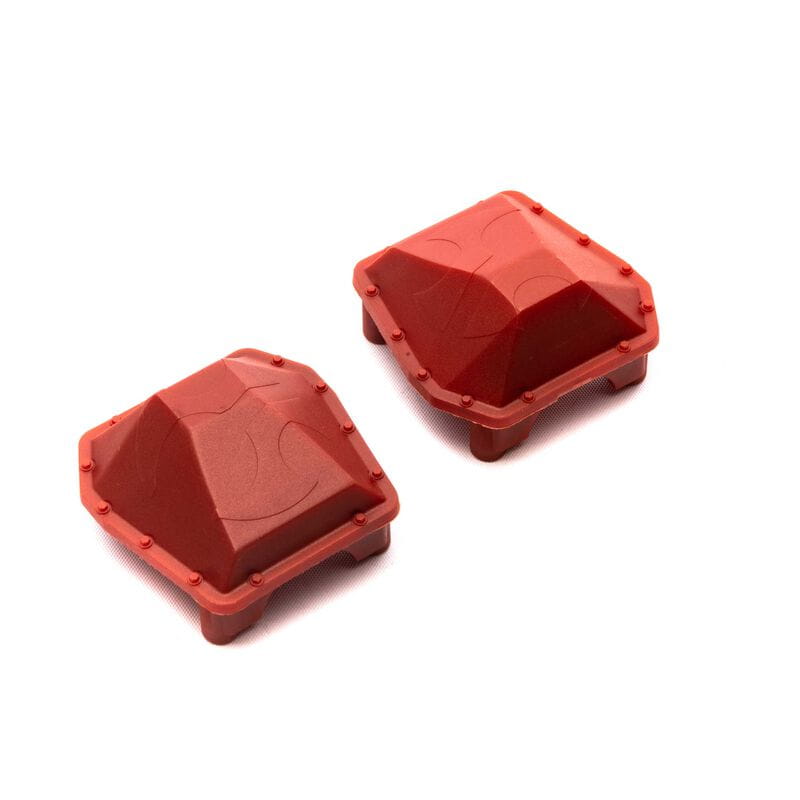Axial SCX6_ AR90 Diff Cover Axle Housing Red _2_ - RC-Zubehoer
