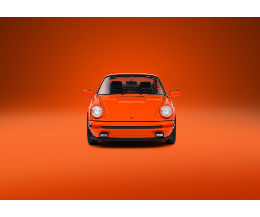 Solido 1:18 Porsche 911 3.2 orange Modellauto