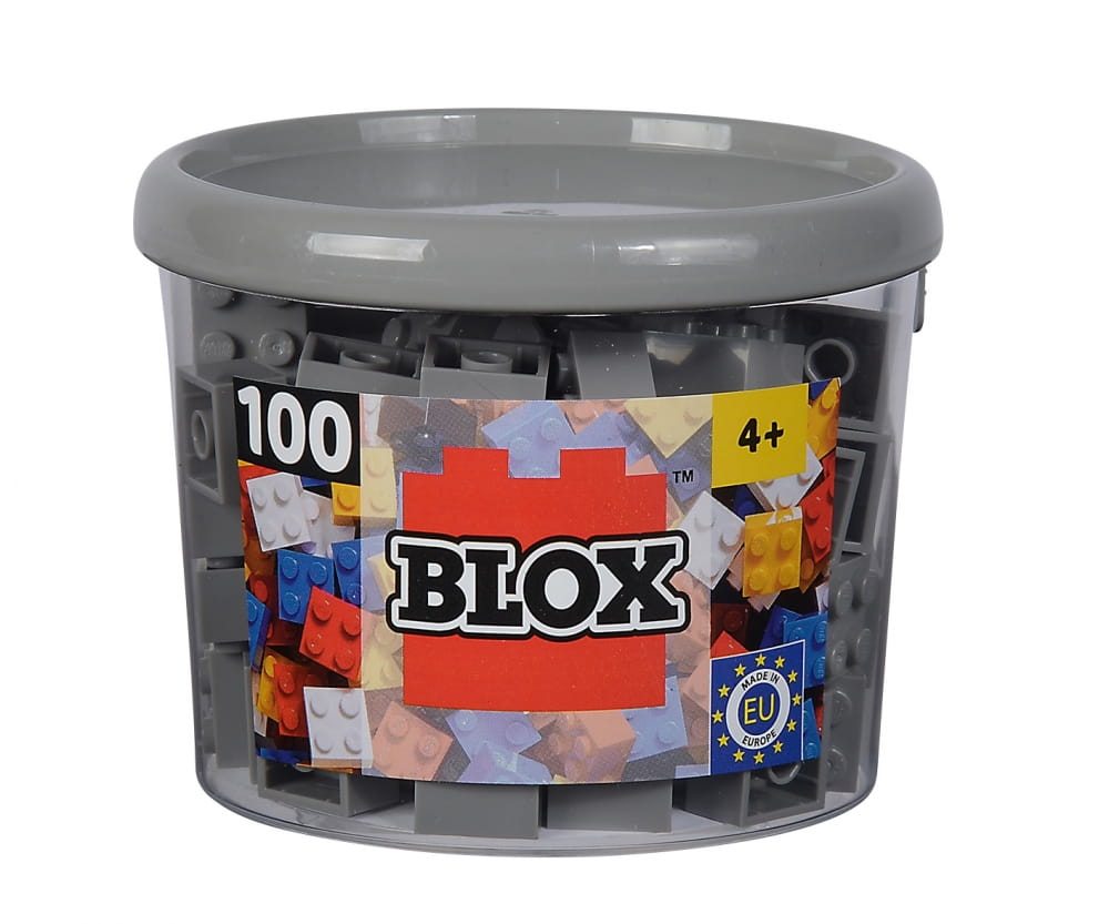 Androni Blox 100 Bausteine graue 4er Steine in Dose