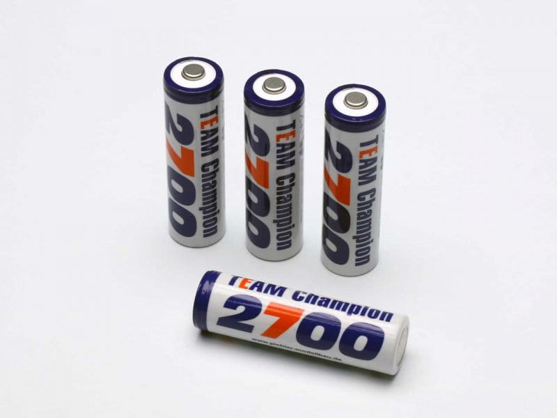 Pichler NiMH AA Mignon Zelle Team Champion 2700 - 1,2V (VE=4 St.) Pichler NiMH AA Mignon Zelle Team Champion 2700 - 1_2V _VE=4 St._ - RC-Zubehoer