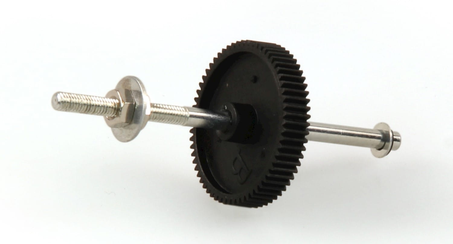 Robitronic 370 Gearbox Propeller Shaft w_Gear_ Gamma 370 - RC-Zubehoer