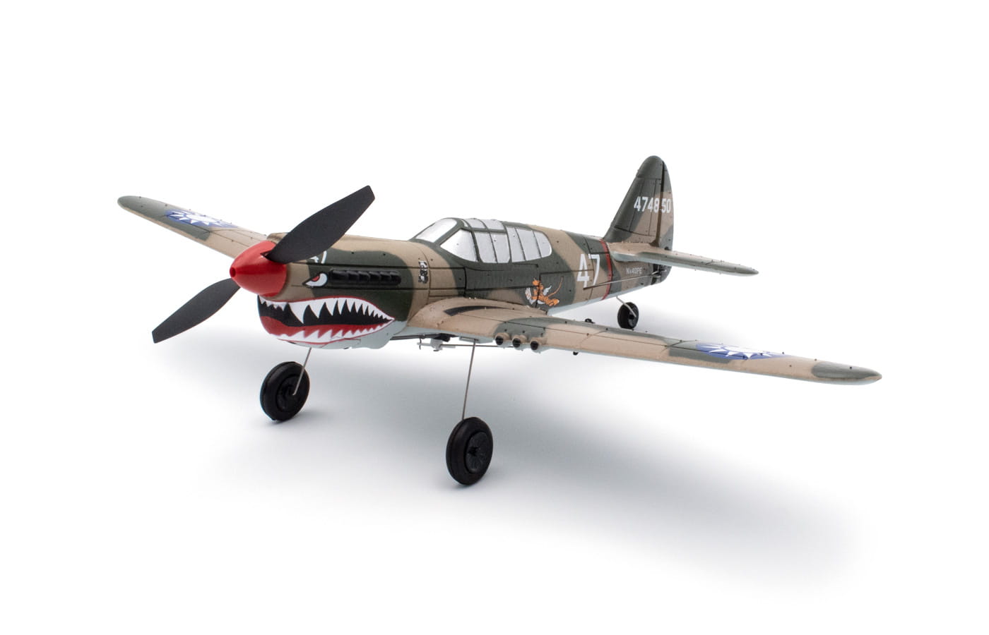 Modster mdx-p-40-warhawk-warbird-rc-flugzeug-rtf-inkl-6-achs-flugl