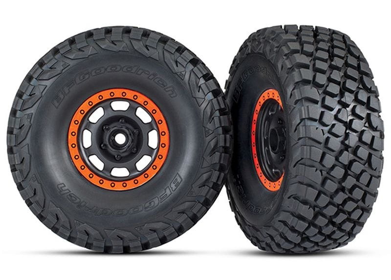 Traxxas Reifen auf Felge montiert BFGoodrich Baja KR3 Reifen (2)