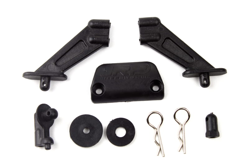LRP Spoilerhalter Plastikteile + Rammer   - S10 Blast BX LRP Spoilerhalter Plastikteile _ Rammer   - S10 Blast BX - RC-Zubehoer