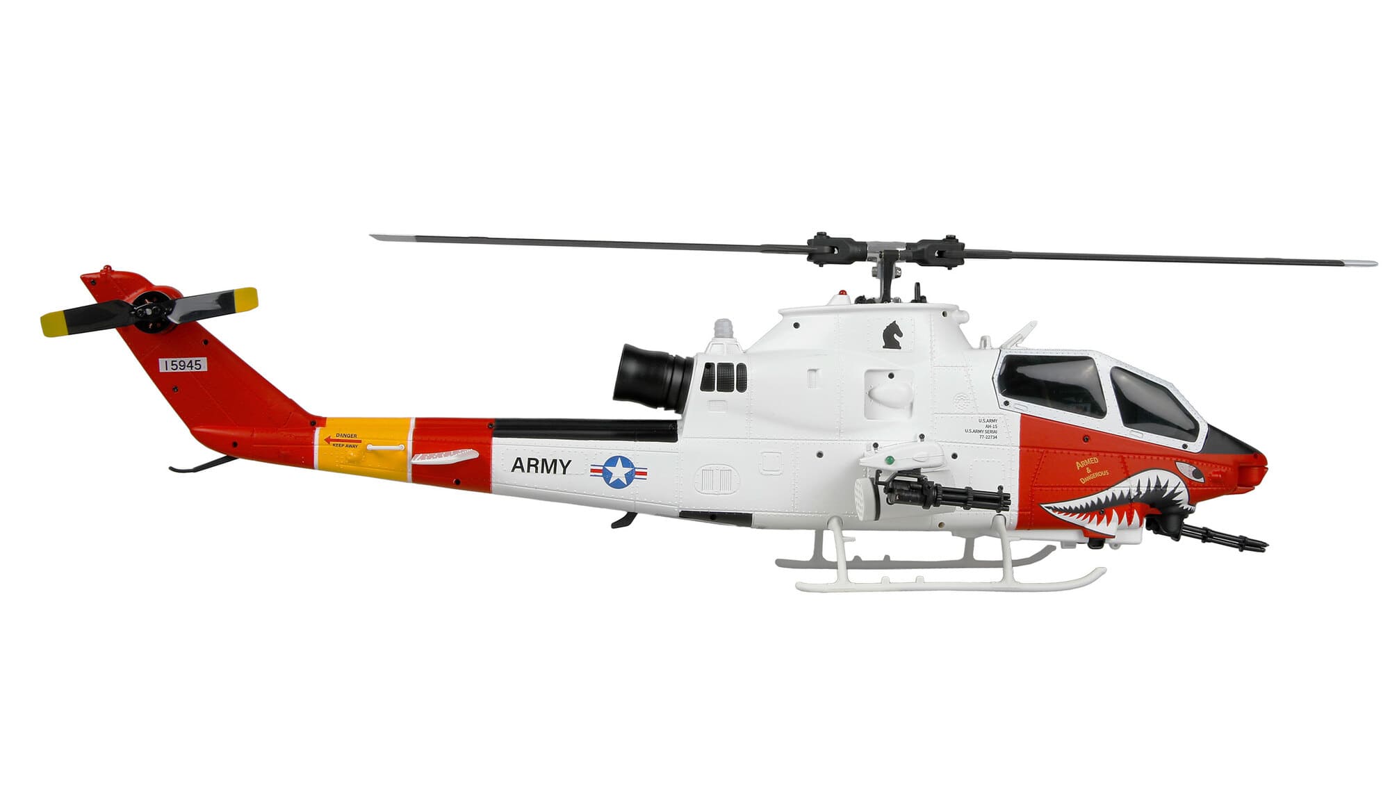 Amewi RC Bell AH-1 Arctic Cobra Helikopter 6-Kanal 3D 6G