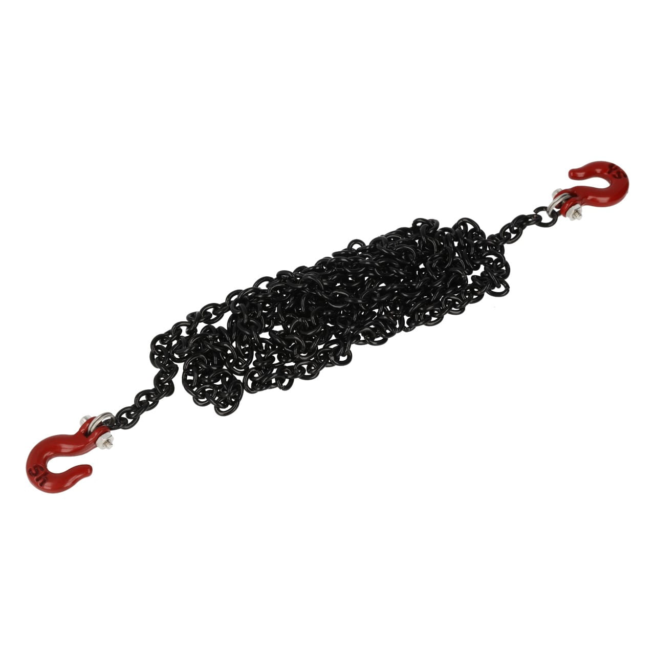 Robitronic Kette schwarz mit Schwerlasthaken - RC-Zubehoer
