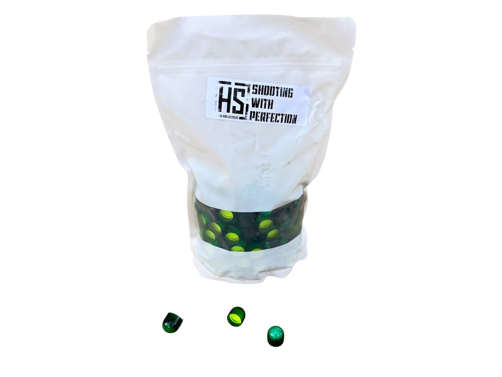 HS Projectiles Trainingsprojektile Paintball 600 Stueck Apache Snow Edition MagFed