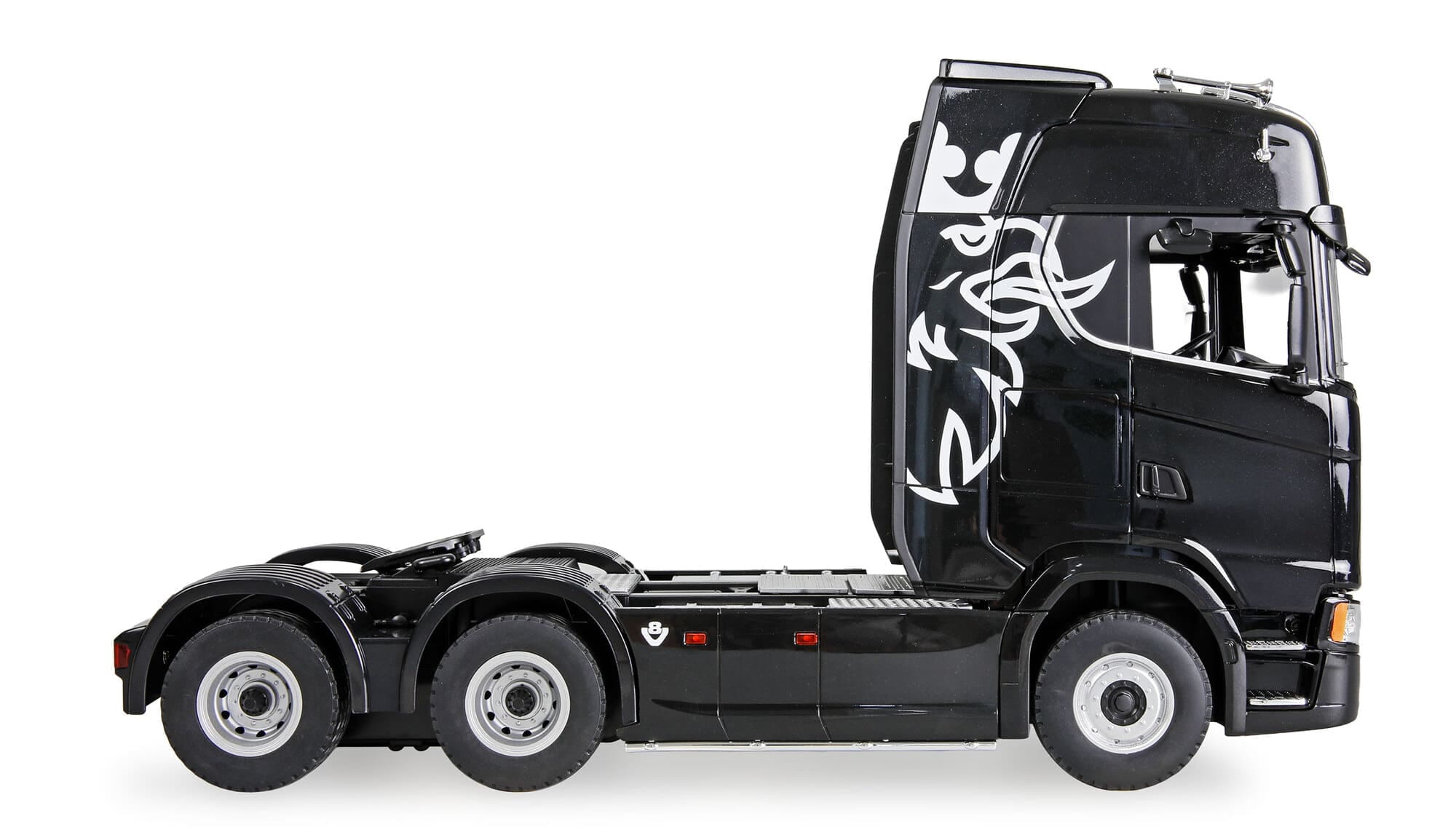 Amewi Scania 770 S 6x4 RC Zugmaschine RTR 1_18 Schwarz