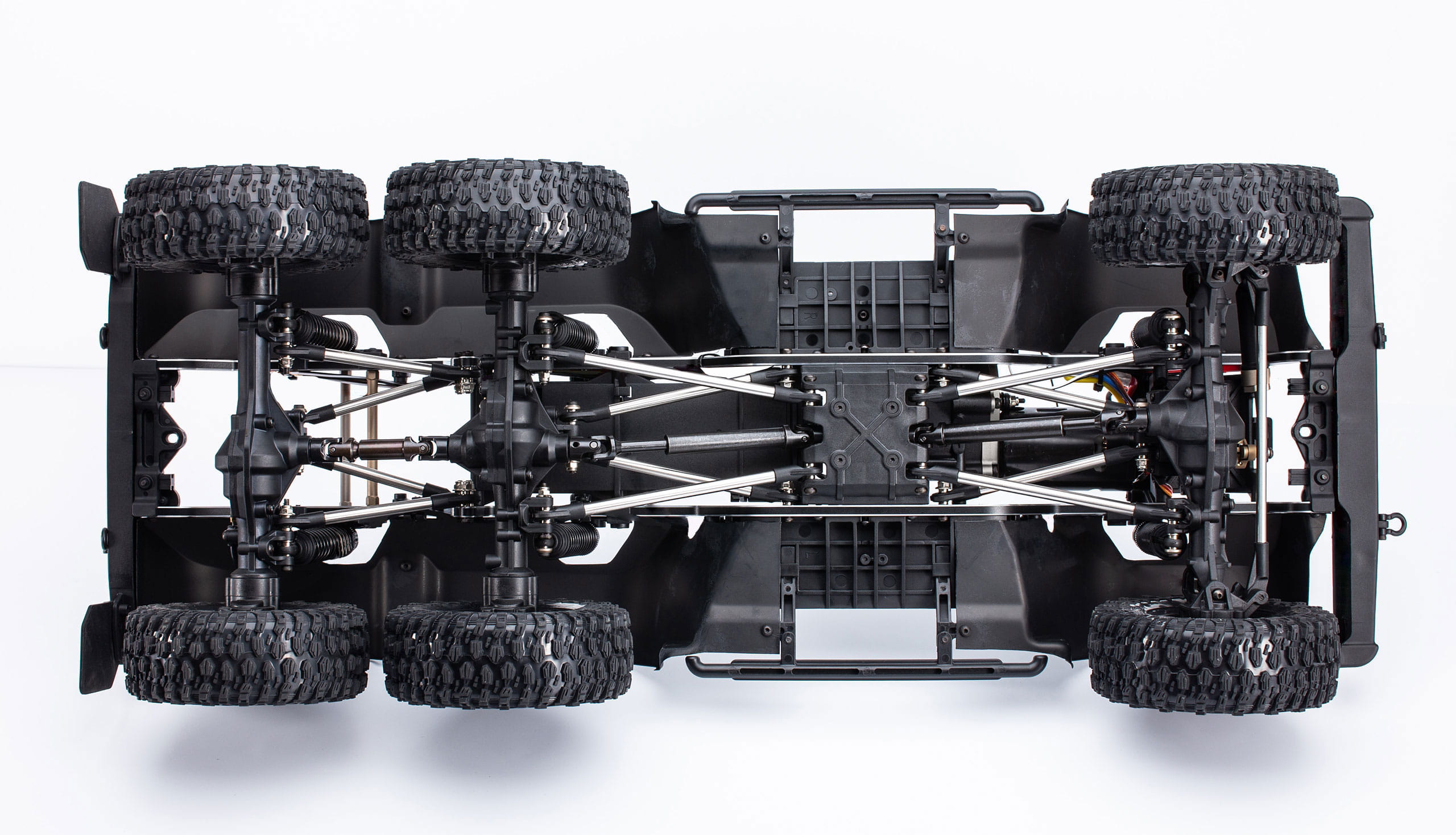 Amewi AMXRock RCX10.3B Scale Crawler 6x6 Pick-Up 1_10 ARTR grau - RC-Zubehoer