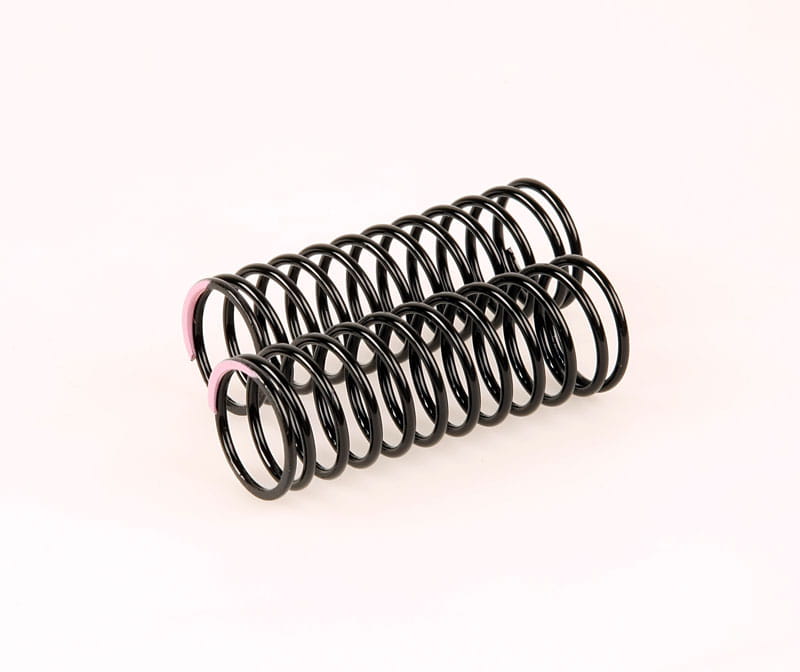 Robitronic Vordere Daempferfeder hart _1_8x61_5mmx12W_ pink _2 Stk._ - RC-Zubehoer