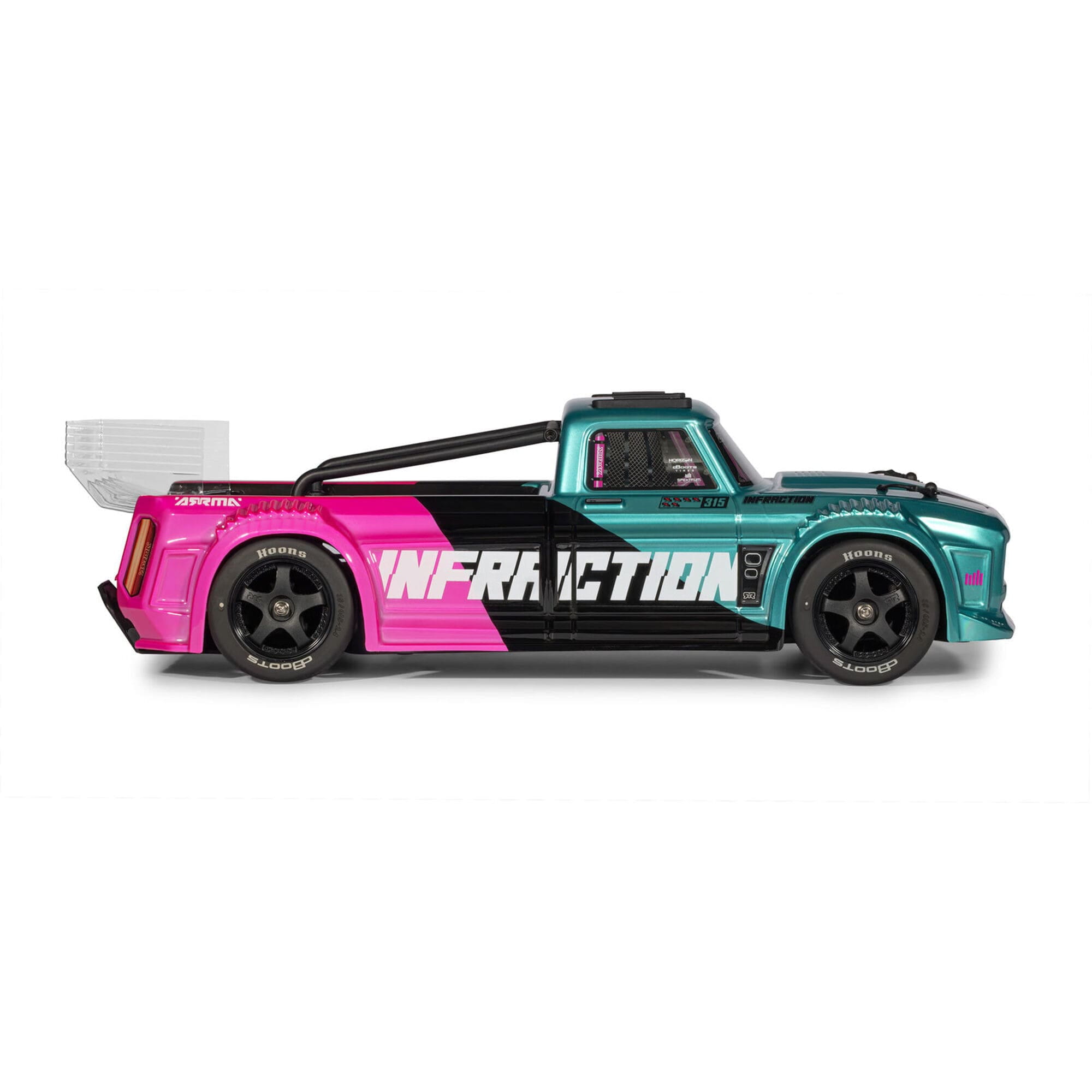 ARRMA Infraction 223S 1_8 RC Auto Brushless 4WD Street Basher in Pink
