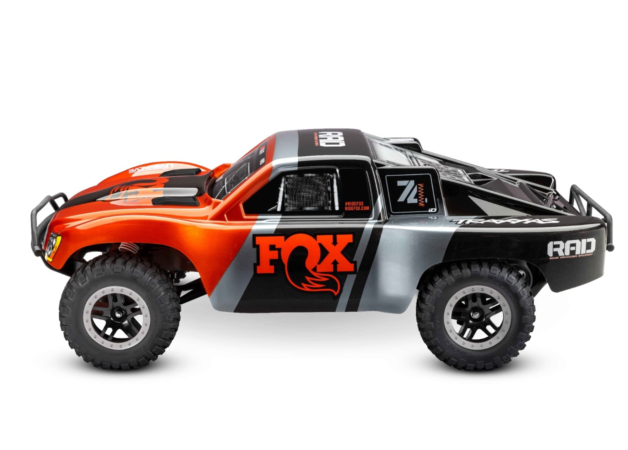 Traxxas Slash VXL FOX 2WD Short Course Truck 1_10 mit Clipless-Karosserie