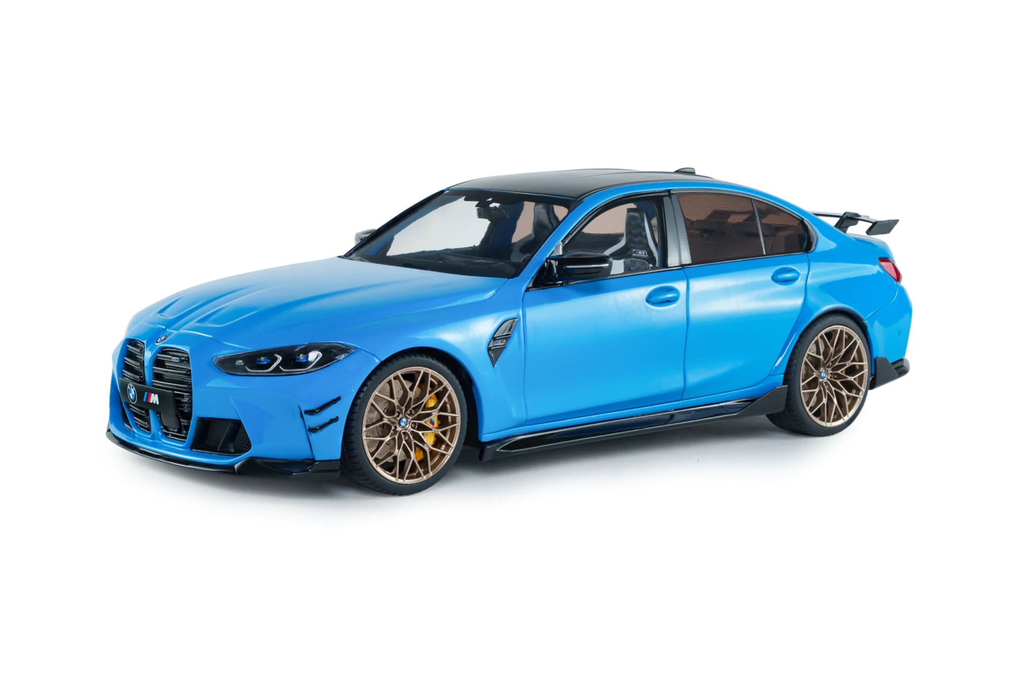 Solido BMW M3 G80 blau Standmodellauto 1_18