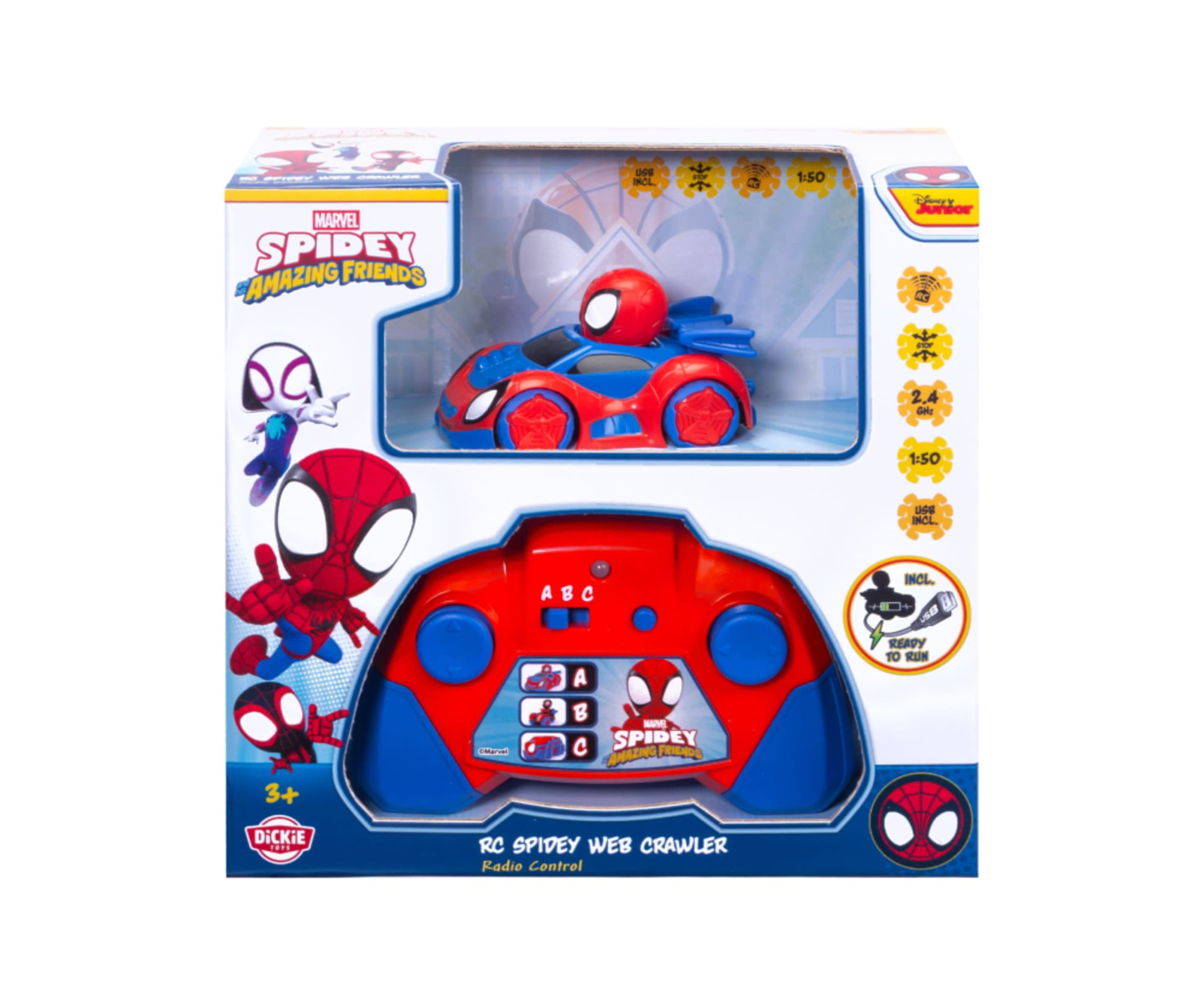 Dickie RC Spidey Web-Crawler 1_50 - RC-Zubehoer